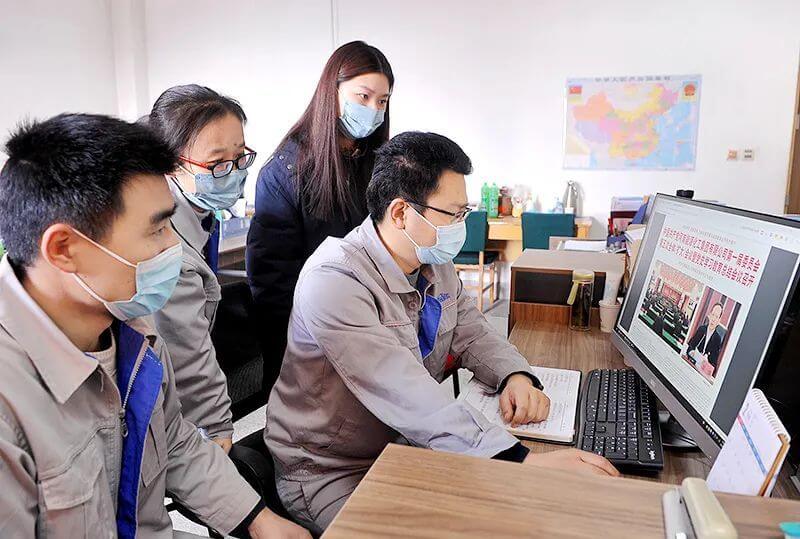 濮阳园区进建贯彻集团公司会议心灵