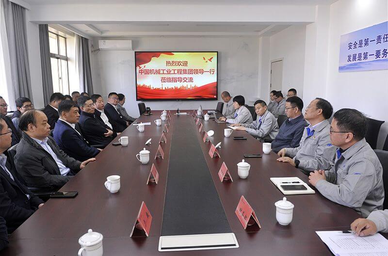 国机工程集团到中原mansion88·明升官方网站走访