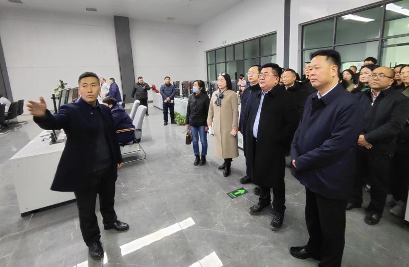 濮阳石油化工职业技术学院党委书记葛磊到中原mansion88·明升官方网站参观调研